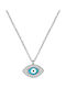 Necklace Eye from Silver