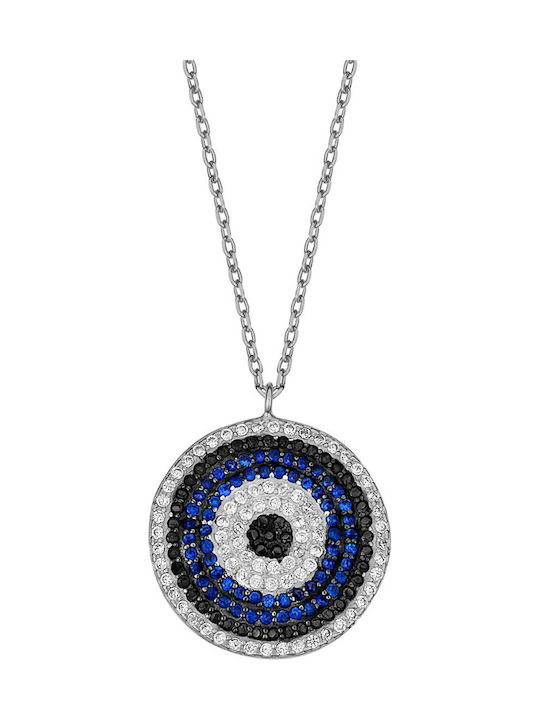 Necklace Eye from Silver