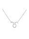 Goldsmith Necklace Zodiac Sign from Silver