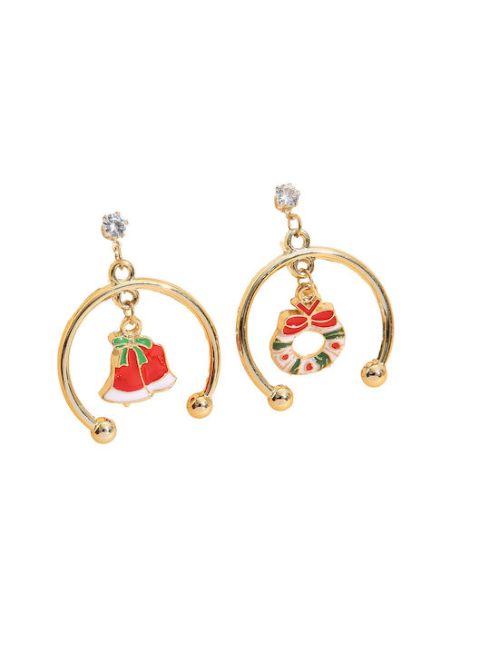 Earrings Hoops Gold Plated