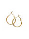 Earrings Hoops Gold Plated