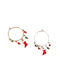 Earrings Hoops Gold Plated