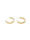 Earrings Hoops Gold Plated