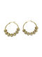 Earrings Hoops Gold Plated