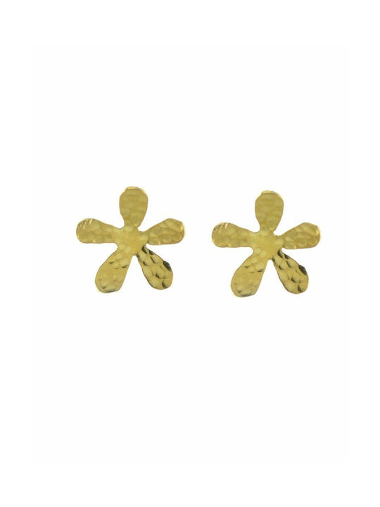 Earrings made of Silver Gold Plated