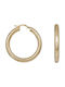 Earrings Hoops made of Gold 14K