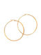 Fantazy Earrings Hoops Gold Plated