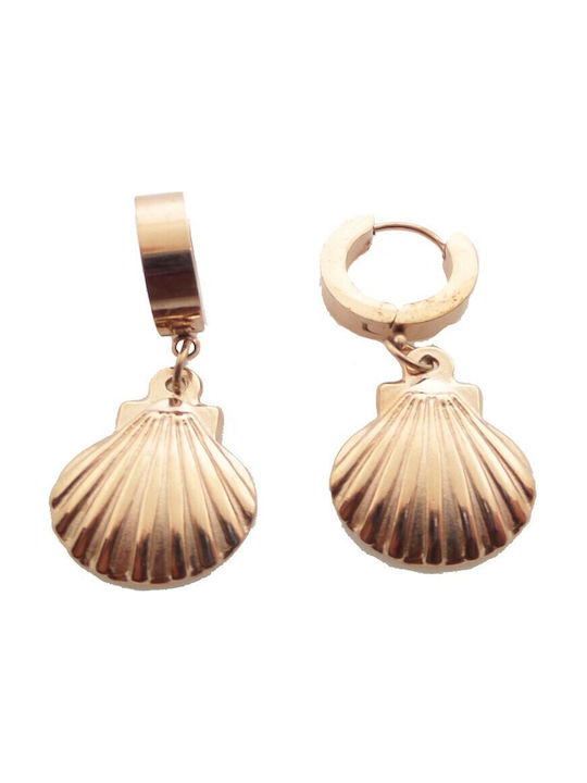 Fantazy Earrings Pendants Gold Plated