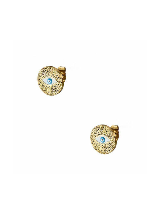 Earrings made of Steel Gold Plated