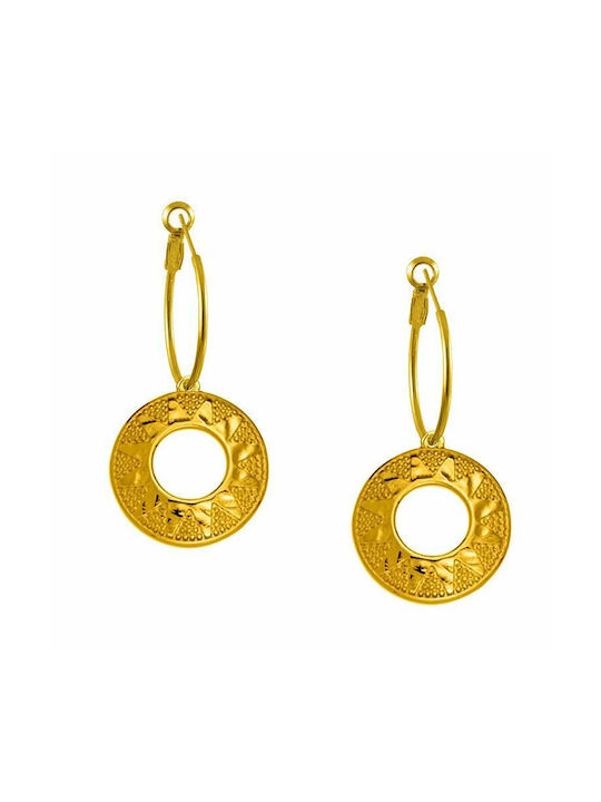 Earrings Pendants Gold Plated