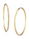 Earrings Hoops made of Gold 9K