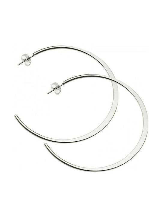 Earrings Hoops made of Steel