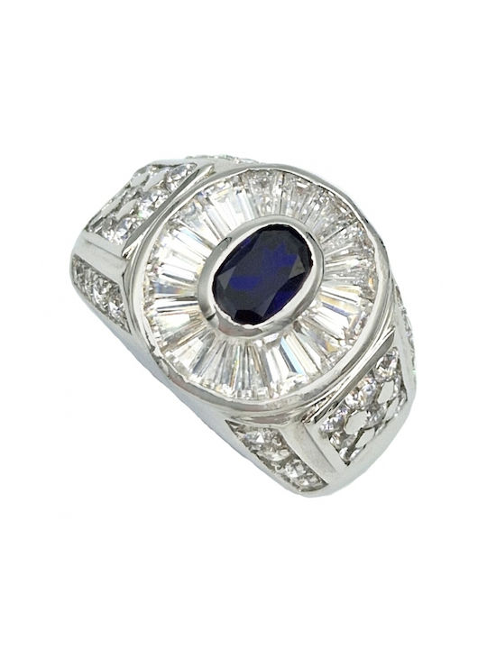 Women's White Gold Ring 14K