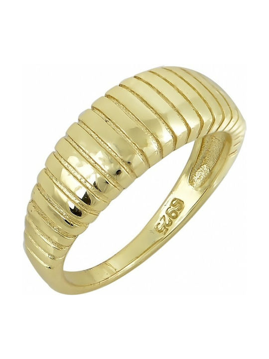 Women's Gold Plated Silver Ring