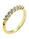 Fa Cad'oro Ring with Zircon made of Gold 14K