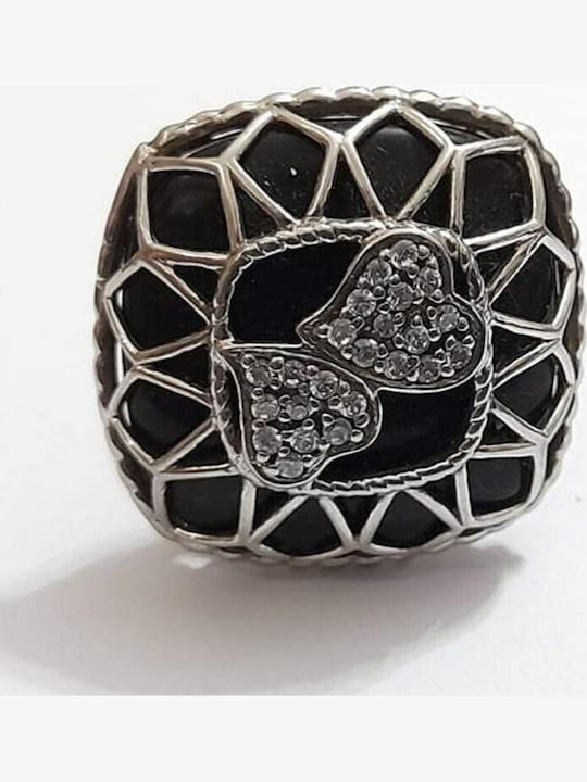 One Jewellery Damen Ring mit Zirkonia aus Silber