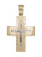 Herren Gold Kreuz 14K