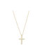 Women's Gold Cross 14K with Chain