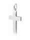 White Gold Cross 14K