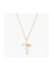 Gold Cross 14K with Chain