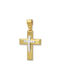 Damen Gold Kreuz 14K