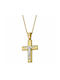 Gold Cross 9K with Chain