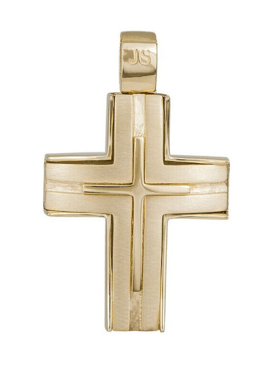 Men's Gold Cross 14K