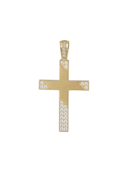 Femeiesc Aur Cruce 14K