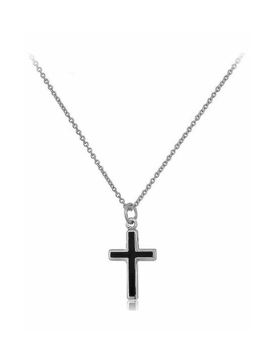 Gold Kreuz 14K mit Kette