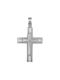 Women's White Gold Cross 14K