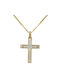 Women's Gold Cross 14K with Chain