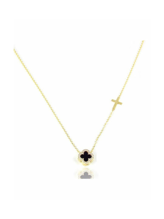 Necklace from Gold 9 K