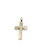 Damen Gold Kreuz 14K