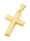 Herren Gold Kreuz 14K