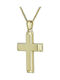 Men's Gold Cross 14K