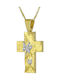 Femeiesc Aur Cruce 14K