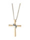 Women's Gold Cross 14K with Chain