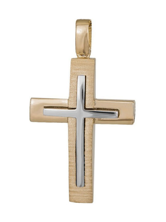 Men's Gold Cross 14K