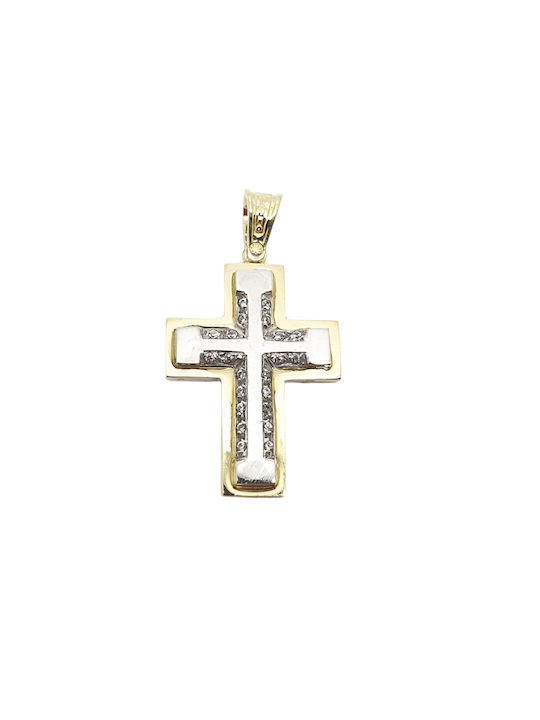 Mentzos Gold Cross 14K