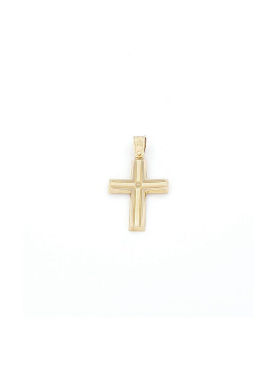 Kirkikosmima Men's Gold Cross 14K