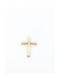 Kirkikosmima Women's Gold Cross 14K