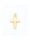 Kirkikosmima Men's Gold Cross 14K with Chain