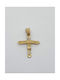 Kirkikosmima Women's Gold Cross 14K