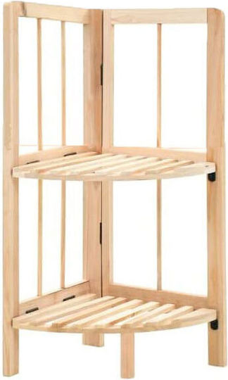 Eckbibliothek Beige 28x26x60cm