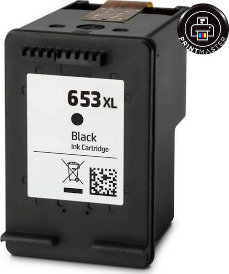 Cartuș de cerneală compatibil Hp653xl 3ym75a negru 600 pagini