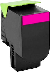 80C2SM0 Съвместимо Мастило Lexmark Магента