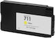 Premium No 711xl Cartuș de cerneală compatibil pentru imprimante InkJet HP 28ml Galben 1buc