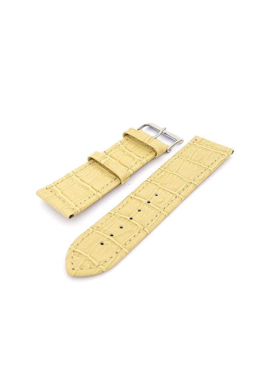 Leather Strap Beige 26мм