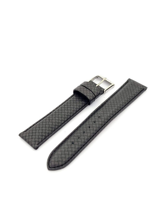 Leather Strap Black 16mm