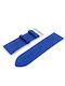 Lederriemen Blau 28mm